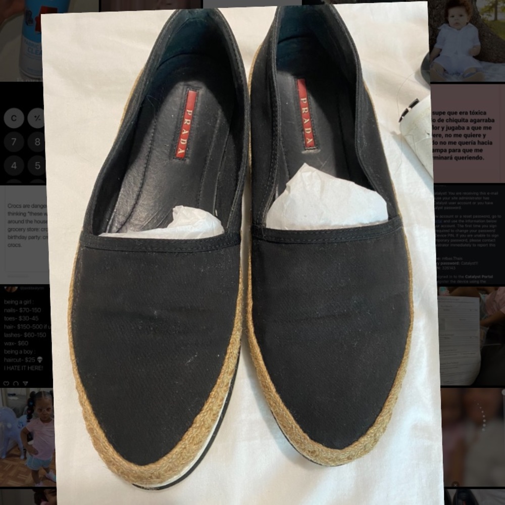 Prada spadrilles
